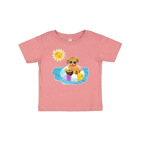 Inktastic Summer Puppy in Float with Drink Gift Baby Boy or Baby Girl T-Shirt
Inktastic Summer Puppy in Float with Drink Gift Baby Boy or Baby Girl T-Shirt