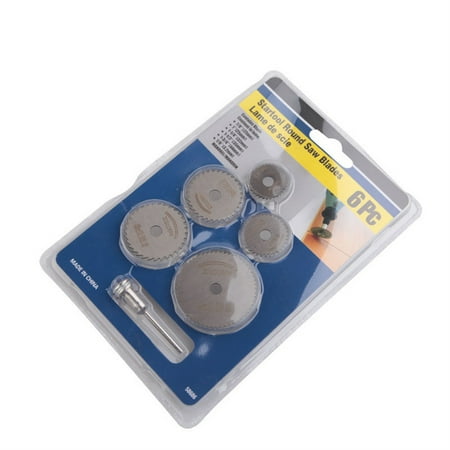 7pcs Steel Cutting Blade Saw Discs Ultra-Thin Cutting Saw for Wood Plastic Drywall
7pcs Steel Cutting Blade Saw Discs Ultra-Thin Cutting Saw for Wood Plastic Drywall