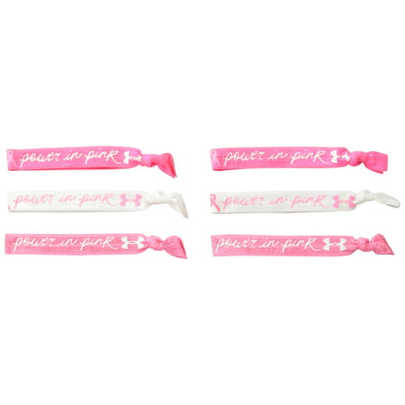 

Under Armour Women s Pip Hair Tie Cerise/Fluorescent Pink/White One Size