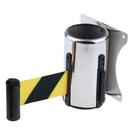 Column Queue Barrier Crowd Control Retractable Ribbon for Wall Mounting - Black Yellow 5meter as described
Column Queue Barrier Crowd Control Retractable Ribbon for Wall Mounting - Black Yellow 5meter as described