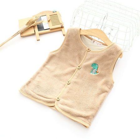 NIUREDLTD Toddler Kids Baby Girls Boys Cute Cartoon Animals Sleeveless Patchwork Thicken Warm Vest Jacket Outer Outwear Clothes
NIUREDLTD Toddler Kids Baby Girls Boys Cute Cartoon Animals Sleeveless Patchwork Thicken Warm Vest Jacket Outer Outwear Clothes