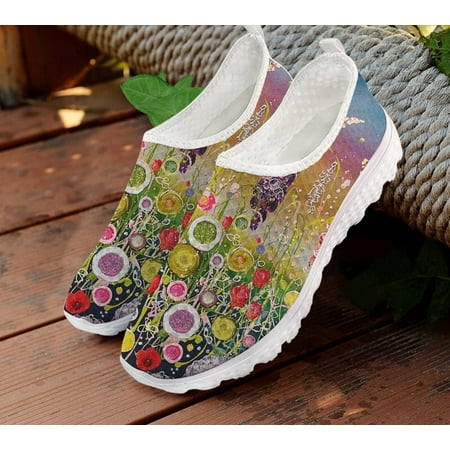 Woman Flats Casual Shoes For Women Loafers Cute Flowers Oil Painting Mesh Outdoor Ladies Sneakers Slip on Shoes Flat Footwear
Woman Flats Casual Shoes For Women Loafers Cute Flowers Oil Painting Mesh Outdoor Ladies Sneakers Slip on Shoes Flat Footwear