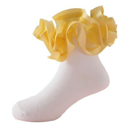 Kids Socks Toddler White Socks Floor Socks Lace Socks With Ripple And Ruffle Socks For Toddler Girls Christmas Socks Toddler Socks 4t-5t(Color:Yellow Size:1-3 Years)
Kids Socks Toddler White Socks Floor Socks Lace Socks With Ripple And Ruffle Socks For Toddler Girls Christmas Socks Toddler Socks 4t-5t(Color:Yellow Size:1-3 Years)