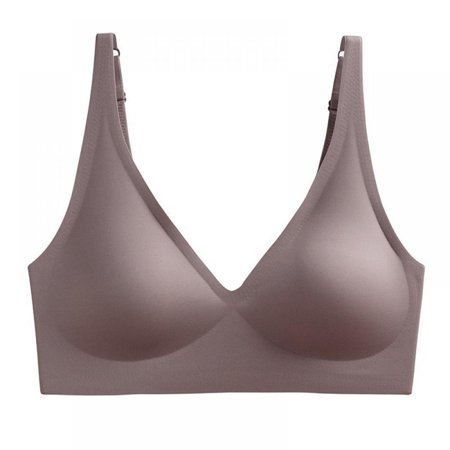 Women Seamless Push up Bra Padded Soft Underwire T-shirt Bras - V Neck Soft and Light Basic Bras for Women Everyday Comfortable Bras(1-Packs)
Women Seamless Push up Bra Padded Soft Underwire T-shirt Bras - V Neck Soft and Light Basic Bras for Women Everyday Comfortable Bras(1-Packs)