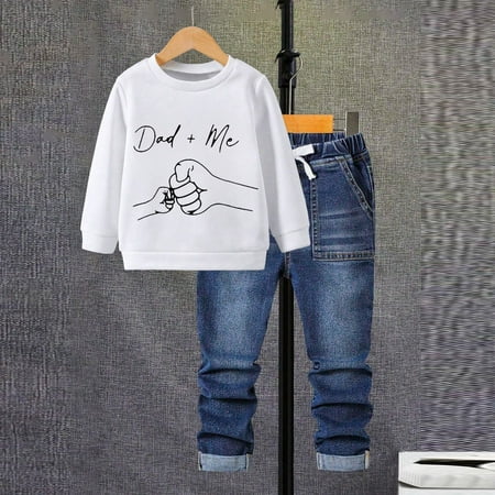 Gunia Baby Boy Winter Outfits Hoodie Denim Pants Suit Cute Printed Long Sleeve For Kids Skin-Friendly
Gunia Baby Boy Winter Outfits Hoodie Denim Pants Suit Cute Printed Long Sleeve For Kids Skin-Friendly