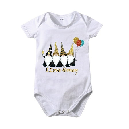 ASEIDFNSA Girl Leotard Gymnastics Birthday Lace Boys And Girls Bee Festival Cartoon I Love Honey Print Honey Short Sleeved Crawl Clothes 0 To 24 Months Kids
ASEIDFNSA Girl Leotard Gymnastics Birthday Lace Boys And Girls Bee Festival Cartoon I Love Honey Print Honey Short Sleeved Crawl Clothes 0 To 24 Months Kids