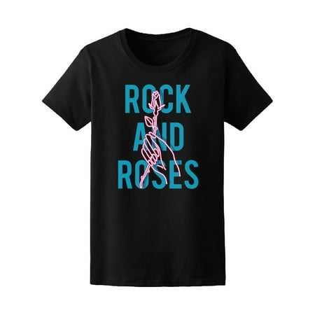 Rock And Roses Sharp Effect Tee Women's -Image by Shutterstock
