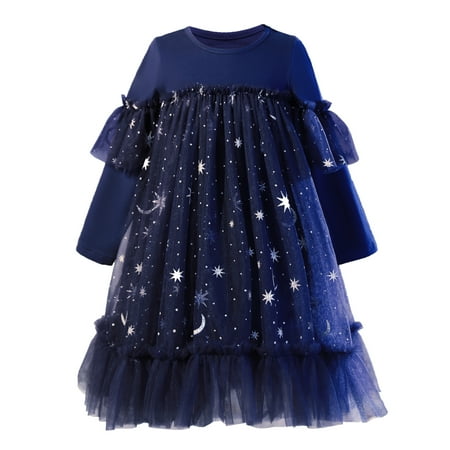 3T Baby Girl s Dress Long Sleeve Party Birthday Dress 4T Girls Sequin Princess Skirt Tulle Blue Dress
3T Baby Girl s Dress Long Sleeve Party Birthday Dress 4T Girls Sequin Princess Skirt Tulle Blue Dress