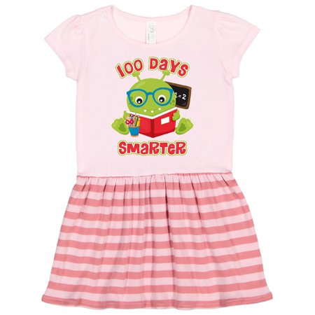 Inktastic 100 Days Boy Monster Gift Toddler Girl Dress