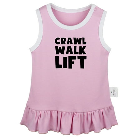 Crawl Walk Lift Funny Dresses For Baby Newborn Babies Skirts Infant Princess Dress 0-24M Kids Graphic Clothes (Pink Sleeveless Dresses 6-12 Months)
Crawl Walk Lift Funny Dresses For Baby Newborn Babies Skirts Infant Princess Dress 0-24M Kids Graphic Clothes (Pink Sleeveless Dresses 6-12 Months)