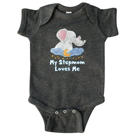 Inktastic My Stepmom Loves Me Cute Elephants Clouds Moon and Stars Gift Baby Boy or Baby Girl Bodysuit
Inktastic My Stepmom Loves Me Cute Elephants Clouds Moon and Stars Gift Baby Boy or Baby Girl Bodysuit