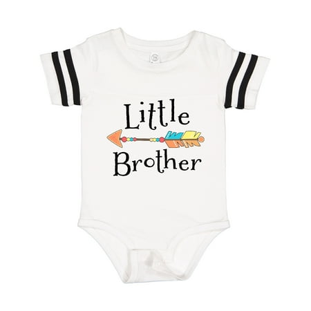 Inktastic Little Brother- Arrow Gift Baby Boy Bodysuit