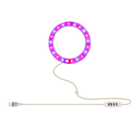 Grow Light Angel Ring Three Spectrum Optional LED Flower Vegetable Succulents Plant Growth Lamp for Indoor
Grow Light Angel Ring Three Spectrum Optional LED Flower Vegetable Succulents Plant Growth Lamp for Indoor