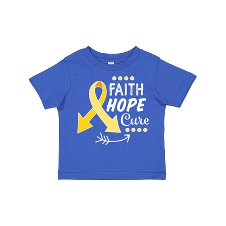 Inktastic Faith Hope Cure Bone Cancer Awareness with Arrow Gift Toddler Boy or Toddler Girl T-Shirt
Inktastic Faith Hope Cure Bone Cancer Awareness with Arrow Gift Toddler Boy or Toddler Girl T-Shirt