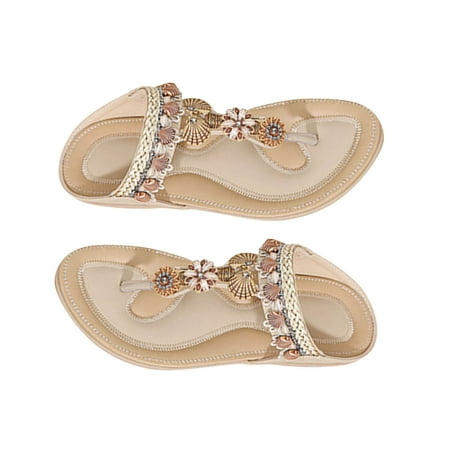 YanHoo Boho Slide Sandals for Women Girls Dressy Low Wedge Thong Sandals Casual Toe Ring Flat Sandals Cute Summer Bohemian Travel Flip Flop Sandal Shoes
YanHoo Boho Slide Sandals for Women Girls Dressy Low Wedge Thong Sandals Casual Toe Ring Flat Sandals Cute Summer Bohemian Travel Flip Flop Sandal Shoes