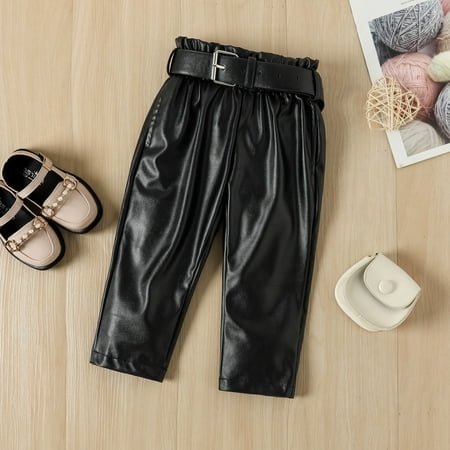 nsendm Toddler Kids Baby Girls Tulle Long Puff Sleeve Ribbed T Shirt Tops PU Leather Pants With Belt Outfits Little Girl Babies Childrenscostume Black 2-3 Years
nsendm Toddler Kids Baby Girls Tulle Long Puff Sleeve Ribbed T Shirt Tops PU Leather Pants With Belt Outfits Little Girl Babies Childrenscostume Black 2-3 Years