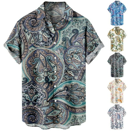 Mens Kids Casual Button Down Short Sleeve Polo Shirts Lapel Print Summer Tops For Men
Mens Kids Casual Button Down Short Sleeve Polo Shirts Lapel Print Summer Tops For Men