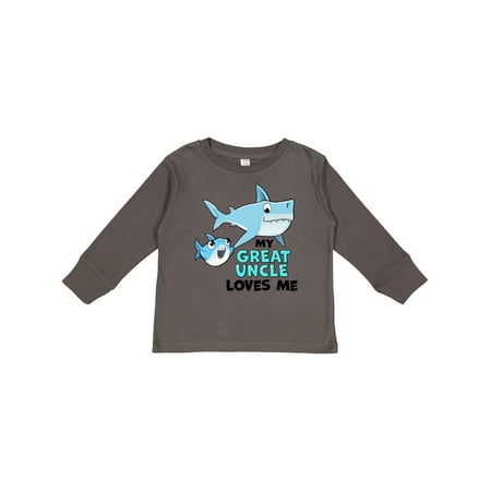 Inktastic My Great Uncle Loves Me with Cute Sharks Gift Toddler Boy or Toddler Girl Long Sleeve T-Shirt
Inktastic My Great Uncle Loves Me with Cute Sharks Gift Toddler Boy or Toddler Girl Long Sleeve T-Shirt