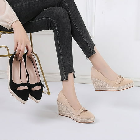 Cathalem Slip on Sandals for Women Wide Width Women s Spring And Autumn Pointed Slope Heel Thick Sole Nine Flat Sandals for Women Black 6.5
Cathalem Slip on Sandals for Women Wide Width Women s Spring And Autumn Pointed Slope Heel Thick Sole Nine Flat Sandals for Women Black 6.5