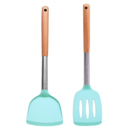 Opspring Kitchen Cooking Utensils 3-Piece Non-Stick Silicone Spatula Set with Wooden Handles Heat Resistant
Opspring Kitchen Cooking Utensils 3-Piece Non-Stick Silicone Spatula Set with Wooden Handles Heat Resistant