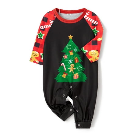 Kuriozud Matching Christmas Pajamas for Family Long Sleeve Tree Print Raglan Tops Pants Set 
Kuriozud Matching Christmas Pajamas for Family Long Sleeve Tree Print Raglan Tops Pants Set