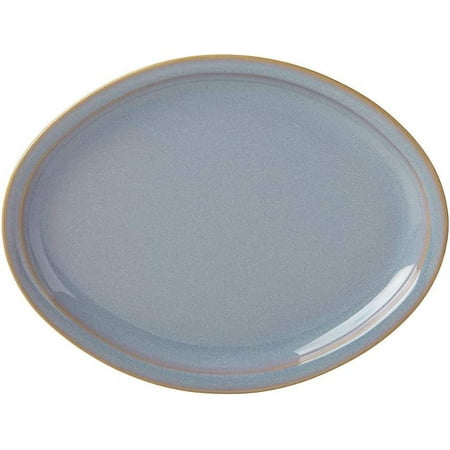 Dansk Haldan 14 Oval Serving Platter 3.15 LB Blue