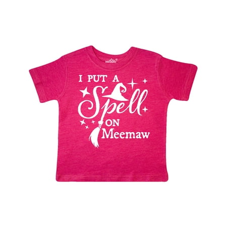 Inktastic I Put a Spell on Meemaw Witch Hat and Broom Gift Toddler Boy or Toddler Girl T-Shirt
Inktastic I Put a Spell on Meemaw Witch Hat and Broom Gift Toddler Boy or Toddler Girl T-Shirt