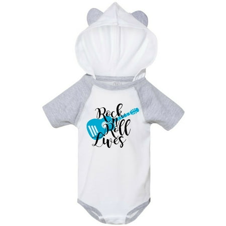 Inktastic Rock and Roll Lives with Blue Guitar Gift Baby Boy or Baby Girl Bodysuit
Inktastic Rock and Roll Lives with Blue Guitar Gift Baby Boy or Baby Girl Bodysuit