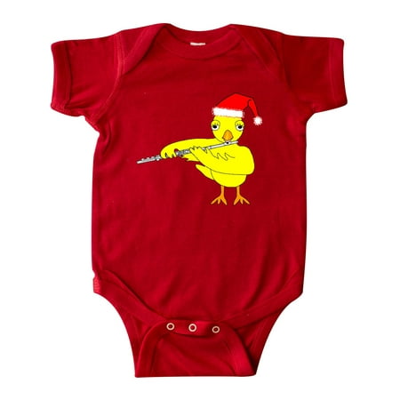 Inktastic Santa Cap Flute Chick Gift Baby Boy or Baby Girl Bodysuit