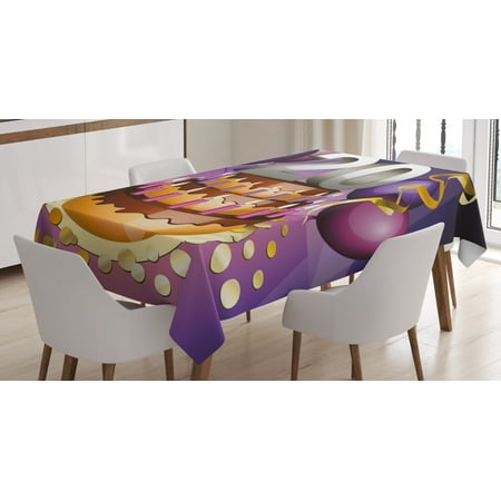 20th Birthday Decorations Tablecloth Cartoon Print Birthday Cake Golden Frosting and Candles Rectangular Table Cover for Dining Room Kitchen 60 X 84 Inches Purple and Lilac by Ambesonne
20th Birthday Decorations Tablecloth Cartoon Print Birthday Cake Golden Frosting and Candles Rectangular Table Cover for Dining Room Kitchen 60 X 84 Inches Purple and Lilac by Ambesonne