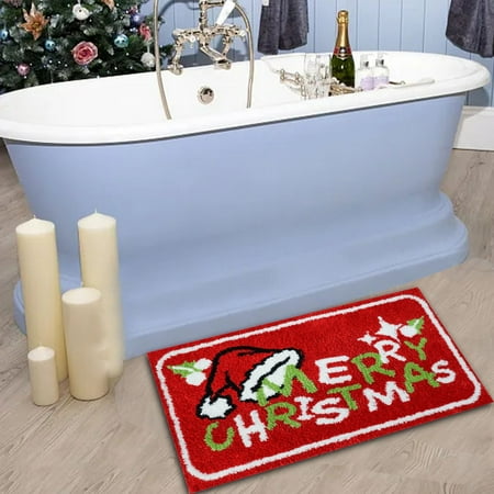 Carpet Indoor Outdoor Carpet Christmas Doormat Winter Bath Rug Snowflak Mats Front Door Mat Decorative Non Comfortable Mat Home Cashmeree Imitation Xmas Winter Holiday Floor Mat
Carpet Indoor Outdoor Carpet Christmas Doormat Winter Bath Rug Snowflak Mats Front Door Mat Decorative Non Comfortable Mat Home Cashmeree Imitation Xmas Winter Holiday Floor Mat