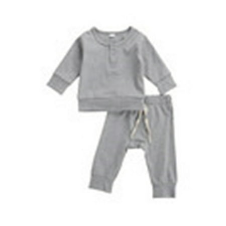 Binwwede 2Pcs Toddler Outfits Solid-Color Long-Sleeves Top + Elastic-Waist Pants MHXX
Binwwede 2Pcs Toddler Outfits Solid-Color Long-Sleeves Top + Elastic-Waist Pants MHXX