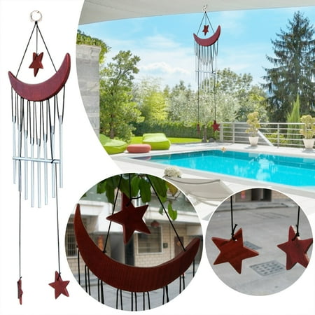 ERTUTUYI Moon Star Series Wind Chime Ornament Birthday Gift Wooden Multi Bell Wind Chime Room Bedroom Door And Window Balcony Pendant
ERTUTUYI Moon Star Series Wind Chime Ornament Birthday Gift Wooden Multi Bell Wind Chime Room Bedroom Door And Window Balcony Pendant