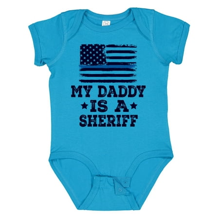 Inktastic Daddy is a Sheriff Law Enforcement Gift Baby Boy or Baby Girl Bodysuit
Inktastic Daddy is a Sheriff Law Enforcement Gift Baby Boy or Baby Girl Bodysuit