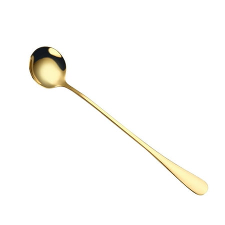Shishian 1 Spoon Colorful Spoon Long Handle Spoons Flatware Coffee Drinking Tools Kitchen Gadget Gold (Clearance)
Shishian 1 Spoon Colorful Spoon Long Handle Spoons Flatware Coffee Drinking Tools Kitchen Gadget Gold (Clearance)