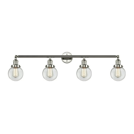 Innovations Lighting 215-12-42 Beacon Vanity Beacon 4 Light 42 Wide Vanity Light - Nickel
Innovations Lighting 215-12-42 Beacon Vanity Beacon 4 Light 42 Wide Vanity Light - Nickel