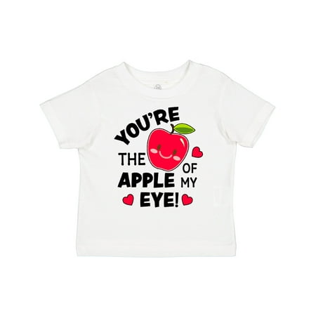 Inktastic Youre the Apple of My Eye Valentine Pun with Cute Apple Gift Toddler Boy or Toddler Girl T-Shirt
Inktastic Youre the Apple of My Eye Valentine Pun with Cute Apple Gift Toddler Boy or Toddler Girl T-Shirt