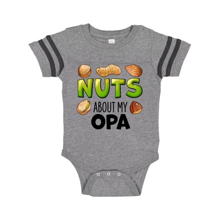 Inktastic Nuts About My Opa Peanut Almond Pistachio Gift Baby Boy or Baby Girl Bodysuit
Inktastic Nuts About My Opa Peanut Almond Pistachio Gift Baby Boy or Baby Girl Bodysuit