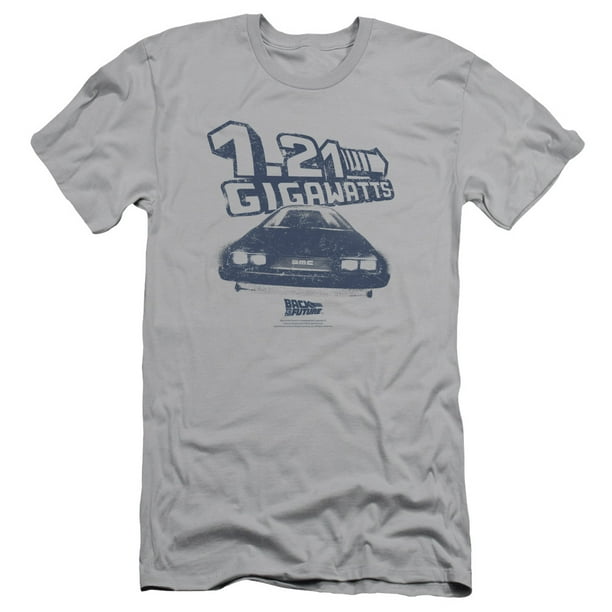 Back To The Future Gigawatts Mens Slim Fit Shirt