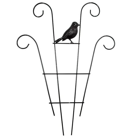 Stakes Metal Flower Pot Holder Vine Stand Durable Climbing Trellis Plant Support
Stakes Metal Flower Pot Holder Vine Stand Durable Climbing Trellis Plant Support