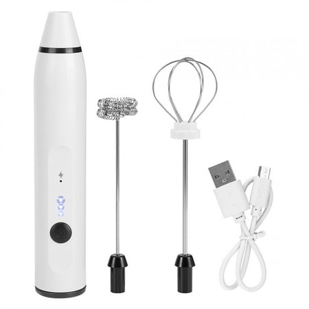 USB Charging Whisk Mixer Foam Maker 3 Stirring Rate Low Noise For Kitchen Coffee Latte Hot Chocolate Home White
USB Charging Whisk Mixer Foam Maker 3 Stirring Rate Low Noise For Kitchen Coffee Latte Hot Chocolate Home White