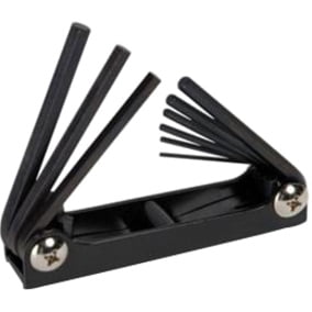 Greenlee Wrench Hex-Key Set 9 Pc Std Folding