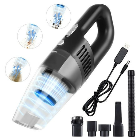 Romwish 120W Portable Car Vacuum Cleaner High-Power Cordless Handheld Vacuum 5000pa strong suction Lightweight Vacuum Cleaner for Car Home 1-Pack Black
Romwish 120W Portable Car Vacuum Cleaner High-Power Cordless Handheld Vacuum 5000pa strong suction Lightweight Vacuum Cleaner for Car Home 1-Pack Black
