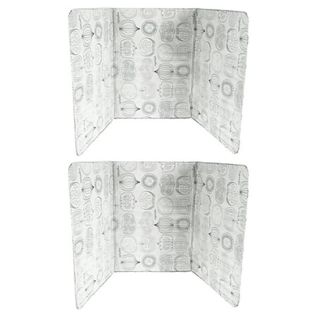 OUNONA 2pcs Household Oil Splatter Guards Cooking Bench Baffles Gas Stove Baffles (White)
OUNONA 2pcs Household Oil Splatter Guards Cooking Bench Baffles Gas Stove Baffles (White)