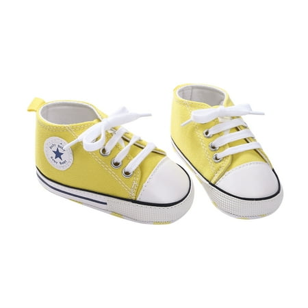 Binpure Newborn Toddler Kids Canvas Sneakers Baby Boy Girl Soft Sole Crib Shoes Prewalkers
Binpure Newborn Toddler Kids Canvas Sneakers Baby Boy Girl Soft Sole Crib Shoes Prewalkers