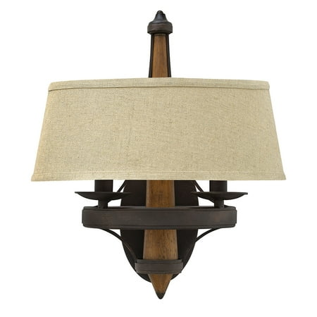 Fredrick Ramond Fr41242 2 Light Wall Sconce From The Bastille Collection - Bronze
Fredrick Ramond Fr41242 2 Light Wall Sconce From The Bastille Collection - Bronze