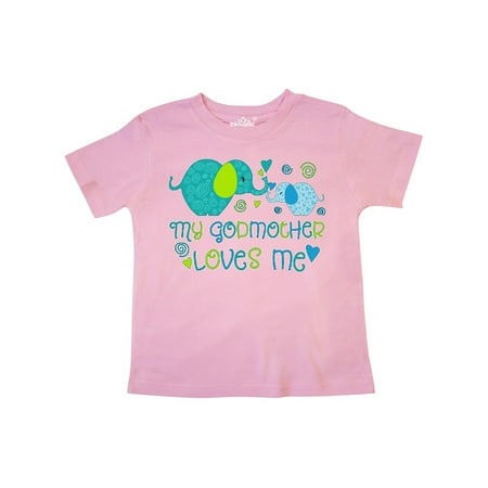 Inktastic My Godmother Loves Me- cute elephants Gift Toddler Boy or Toddler Girl T-Shirt
Inktastic My Godmother Loves Me- cute elephants Gift Toddler Boy or Toddler Girl T-Shirt