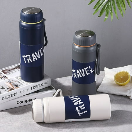 Hadanceo 800ml/1000ml Vacuum Cup Food Grade Large Capacity Long-term Preservation Leakproof Portable Lanyard Drinking Stainless Steel Men Women Business Thermal Bottle for Home
Hadanceo 800ml/1000ml Vacuum Cup Food Grade Large Capacity Long-term Preservation Leakproof Portable Lanyard Drinking Stainless Steel Men Women Business Thermal Bottle for Home