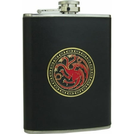 Game of Thrones Targaryen Crest Hip Flask House HBO GOT Drinking Drinkware
Game of Thrones Targaryen Crest Hip Flask House HBO GOT Drinking Drinkware