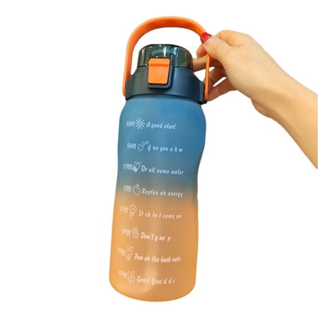 Htovila 1500mL Water Bottle with Marker Straw Handle Leakproof Large Capacity Water Bottle Reusable Water Jug for Hiking Travel Outdoor Sports Gym Fitness
Htovila 1500mL Water Bottle with Marker Straw Handle Leakproof Large Capacity Water Bottle Reusable Water Jug for Hiking Travel Outdoor Sports Gym Fitness